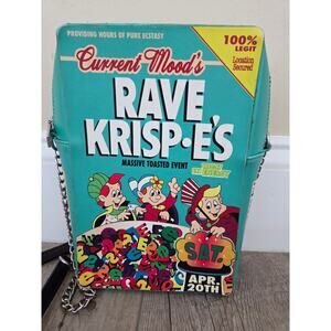 Current Mood "Rave Krisp-es" Cereal Box Crossbody Bag